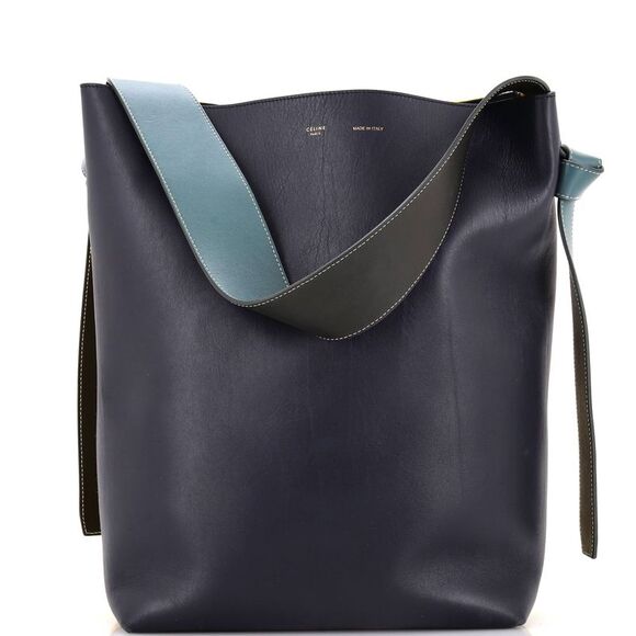 Celine Twisted Cabas Tote Leather and Felt Small Multicolor - Picture 1 of 7